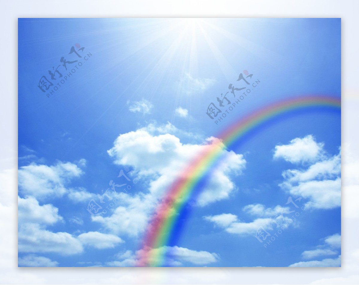 美丽彩虹背景图片-美丽彩虹背景素材图片-千库网