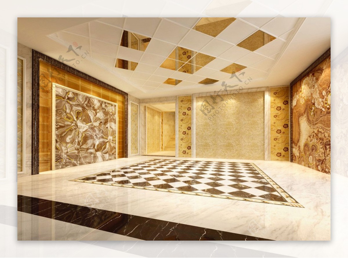郑州企业展厅设计案例-ASA瓷砖展厅装修设计 - 金博大建筑装饰集团公司