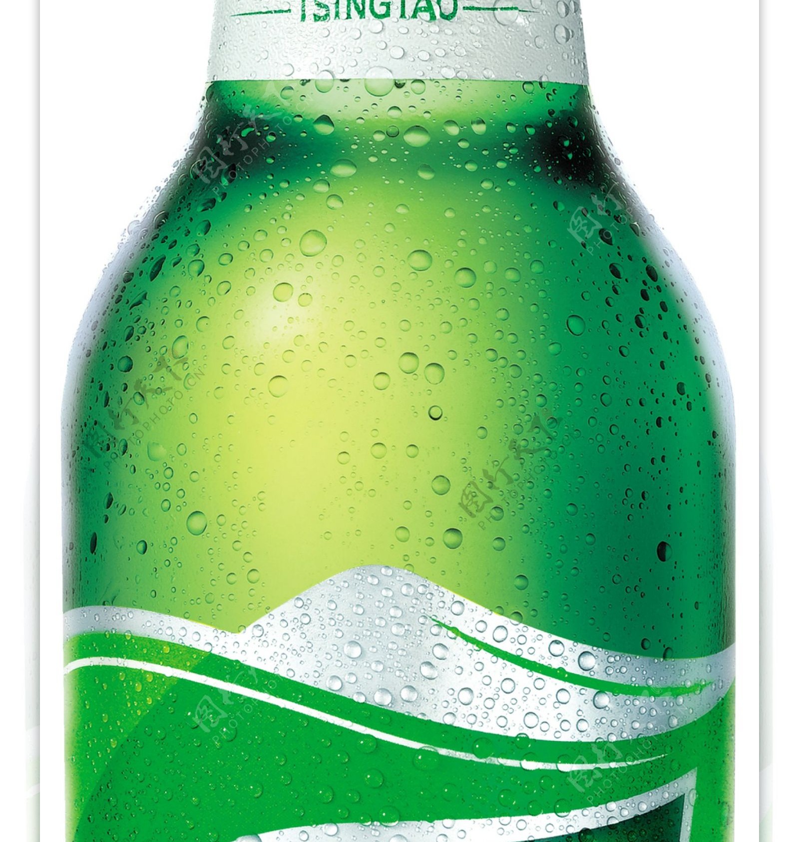 PSD透明超大啤酒瓶图片