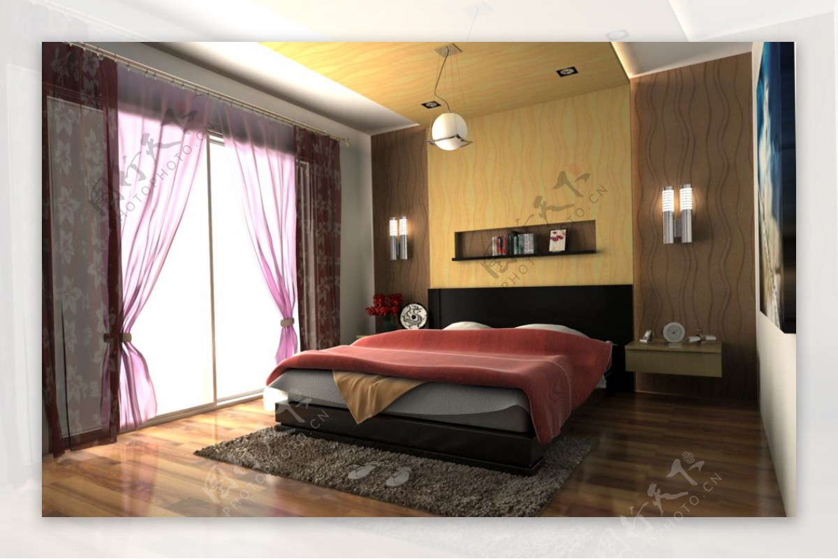 三维设计卧室图片