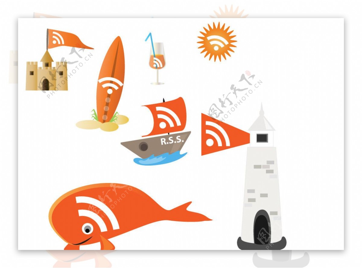 wifi无线网络标志图片