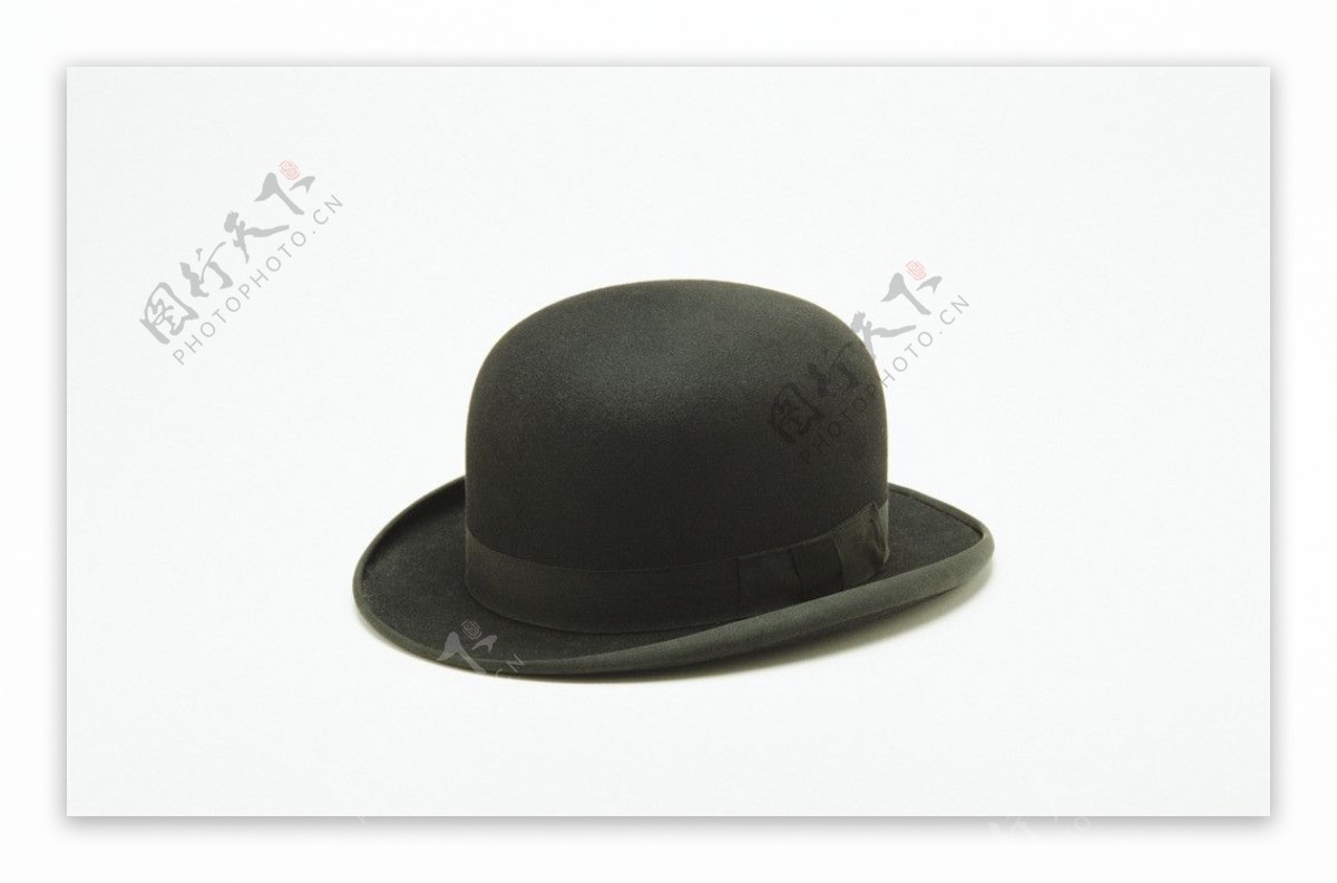 黑色礼帽卓别林帽子图片