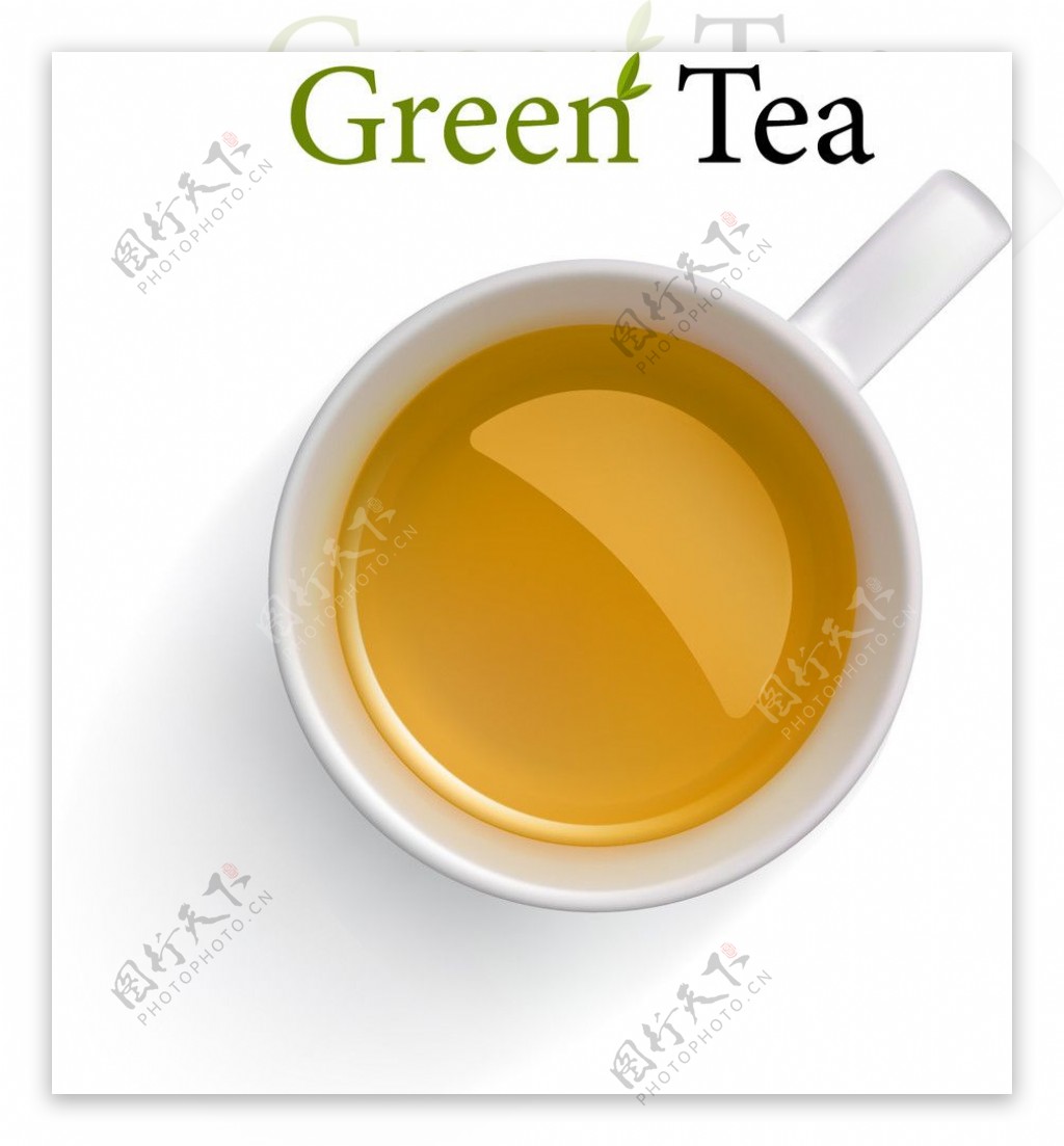 绿色清茶图片
