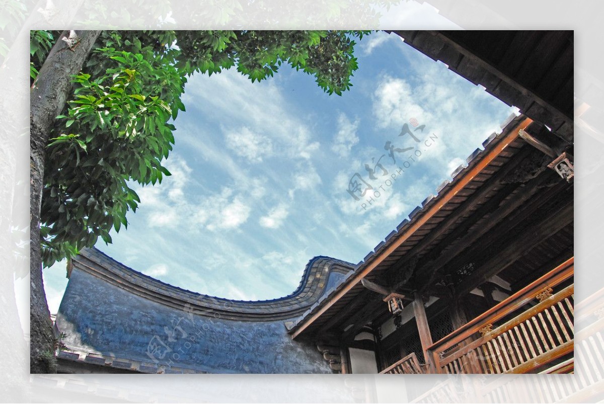 江南古民居景观图片