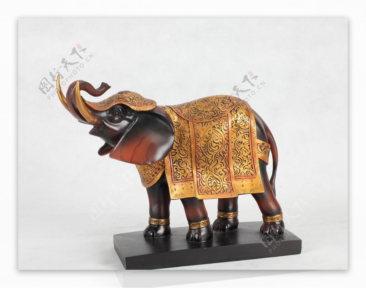 泰式大象装饰品图片