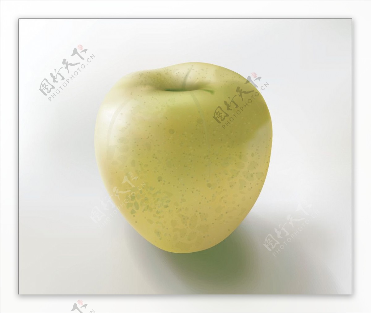 矢量立体苹果图片