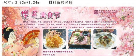 樱花美食节图片