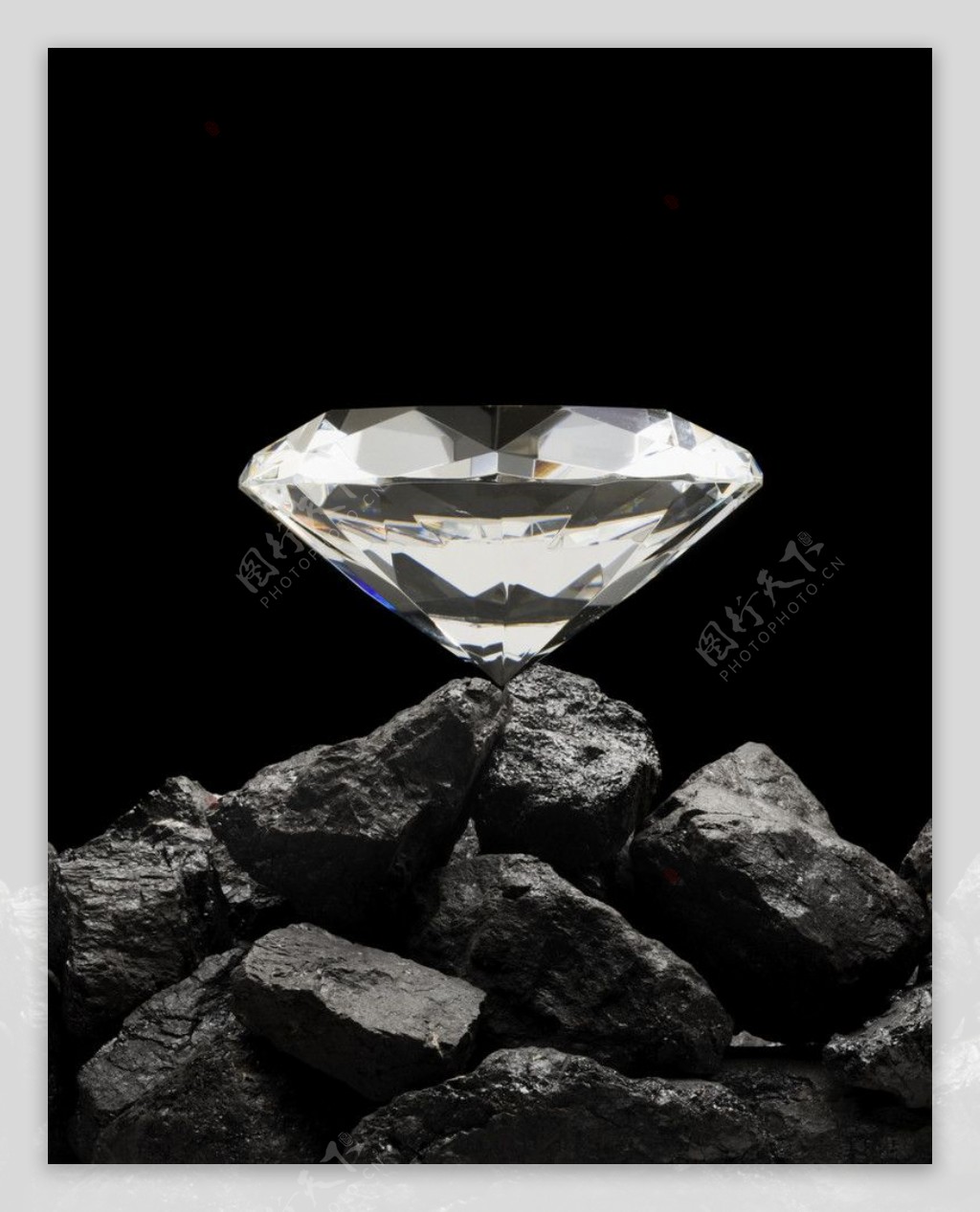 钻石矿石图片