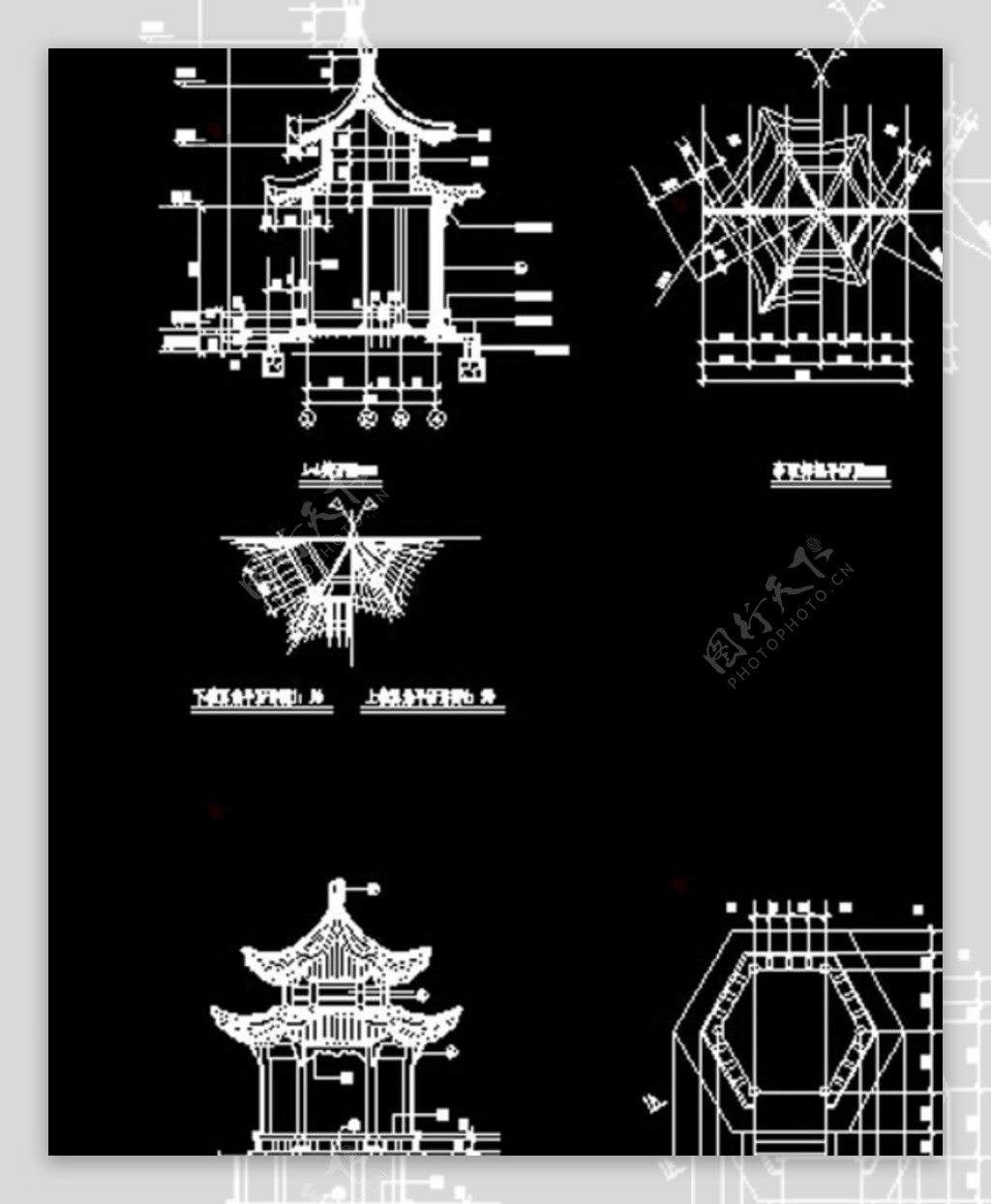 重檐亭子图片