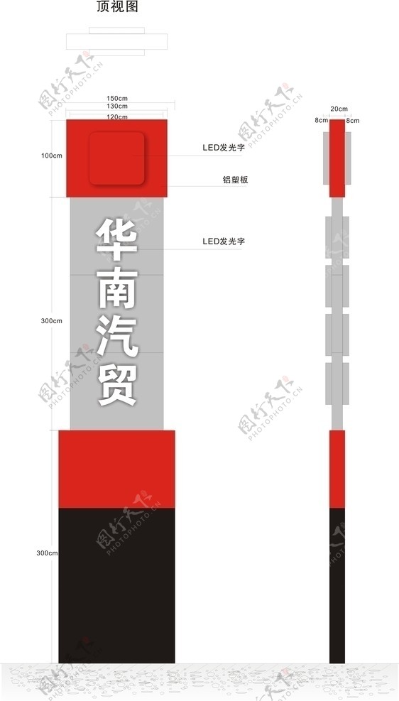 标识牌图片