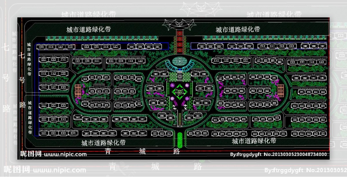 小区规划图片