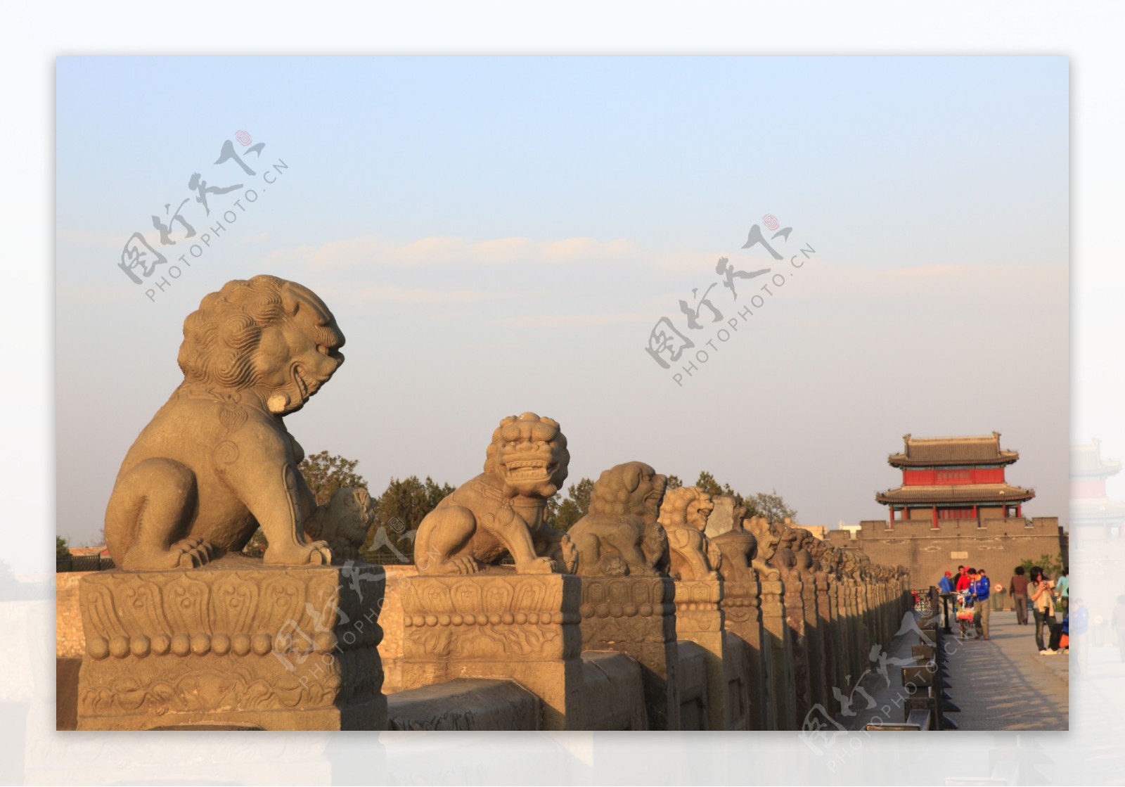 北京：天气晴好 卢沟桥更显壮美-新闻频道-长城网