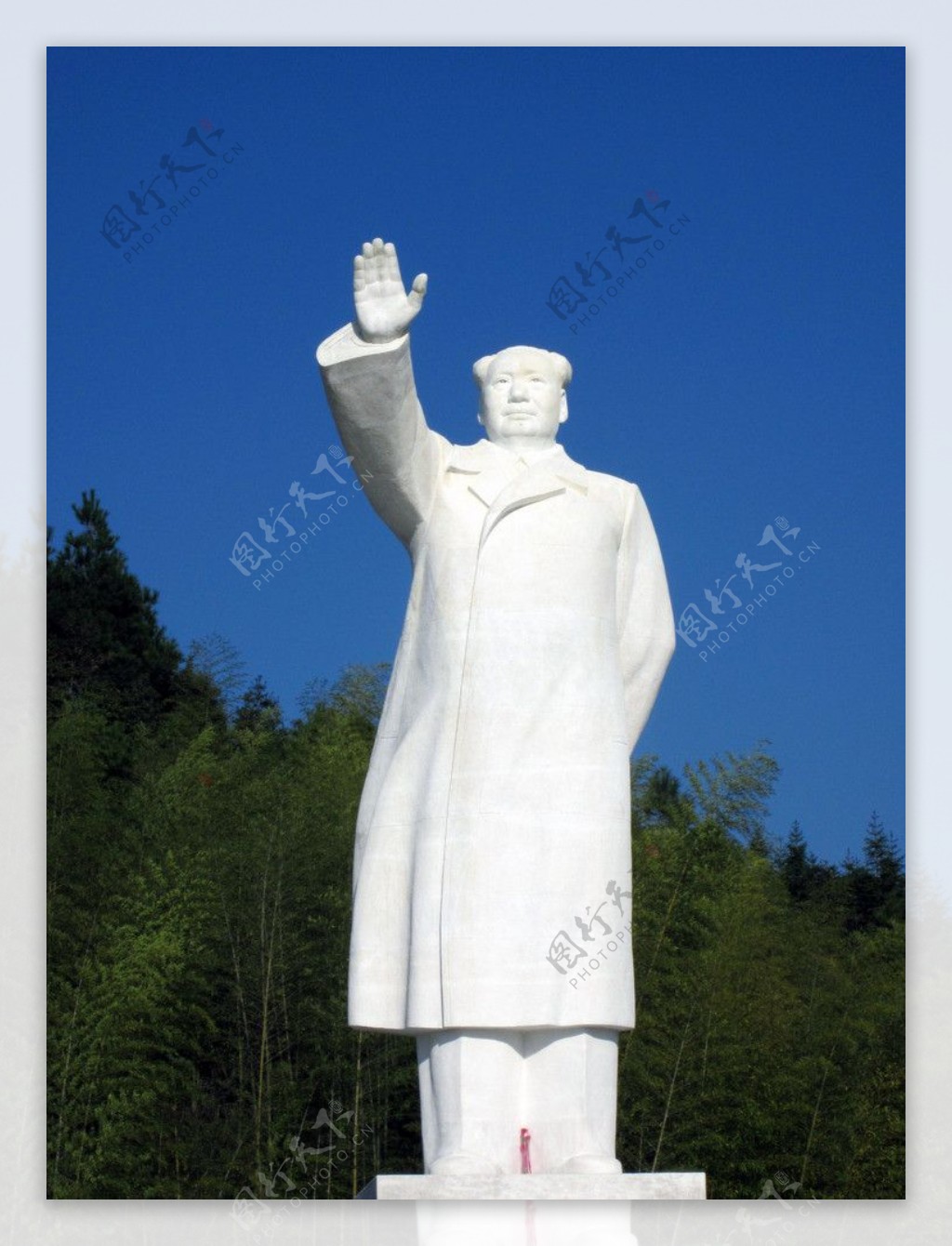毛主席像雕塑图片