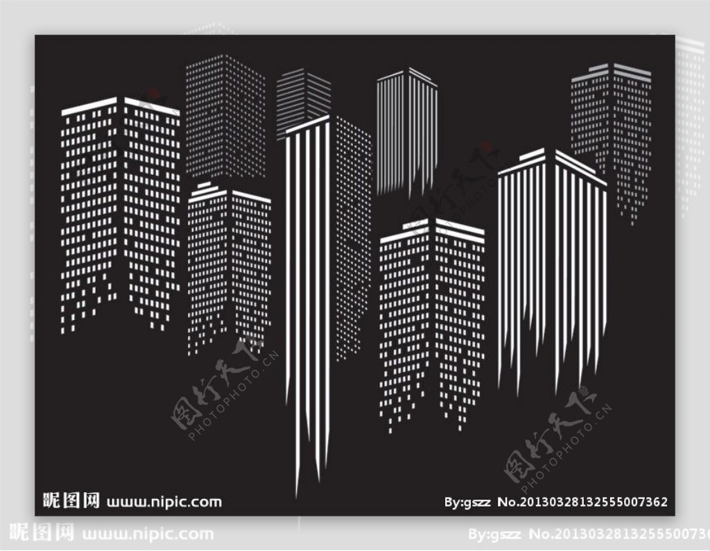 城市建筑群图片