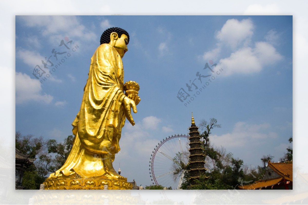 哈尔滨极乐寺佛像图片