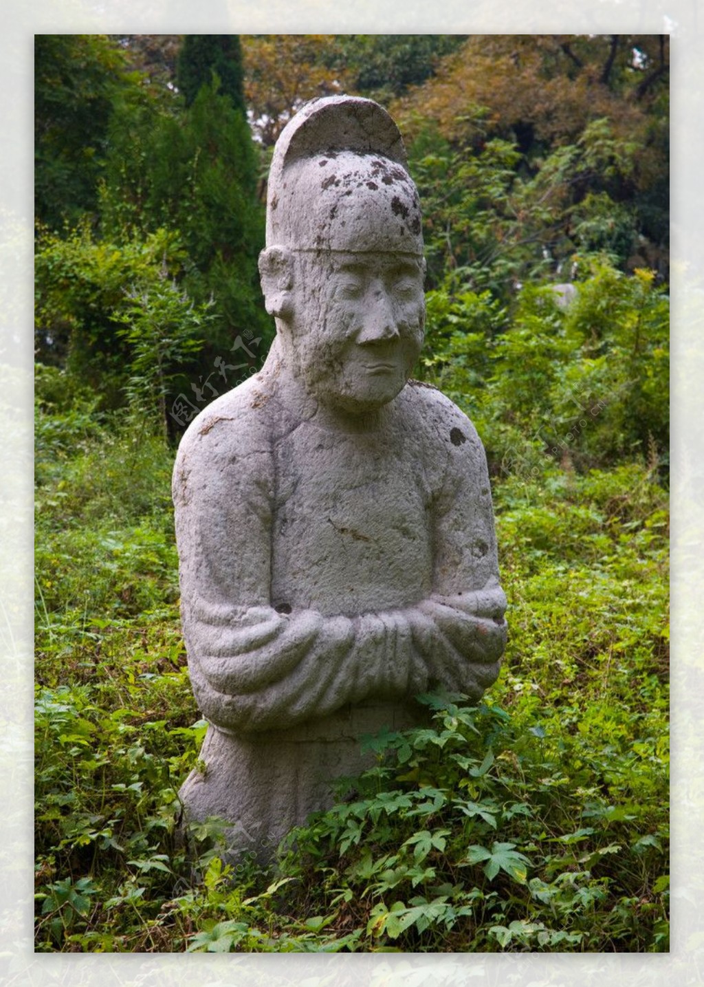 曲阜孔林雕像图片