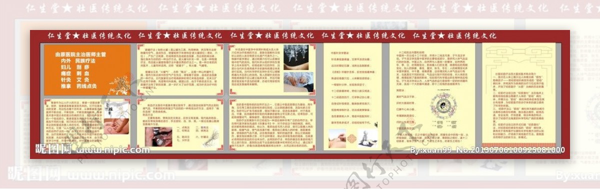 中医文化墙报图片