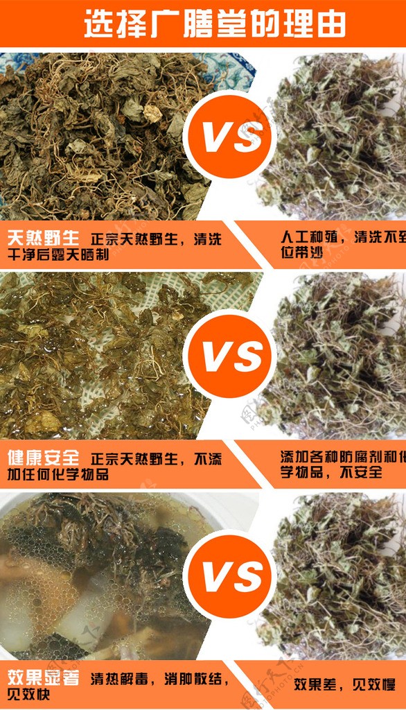 淘宝宝贝PK对比详情页描述图片