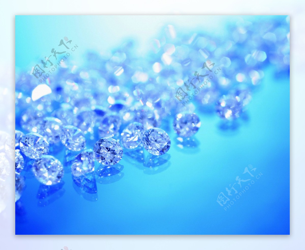 水晶钻石背景图片