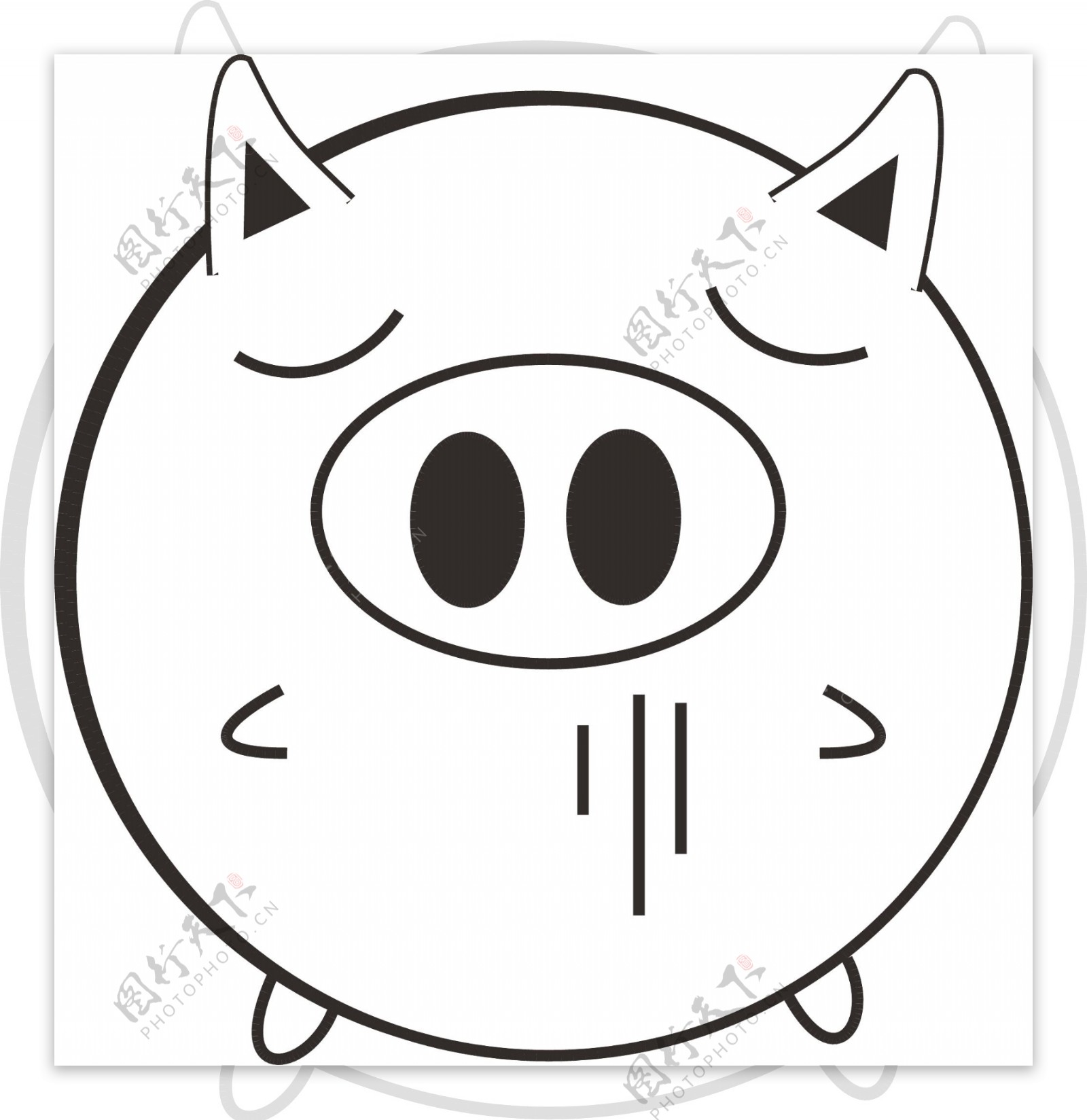 猪设计图__动漫人物_动漫动画_设计图库_昵图网nipic.com