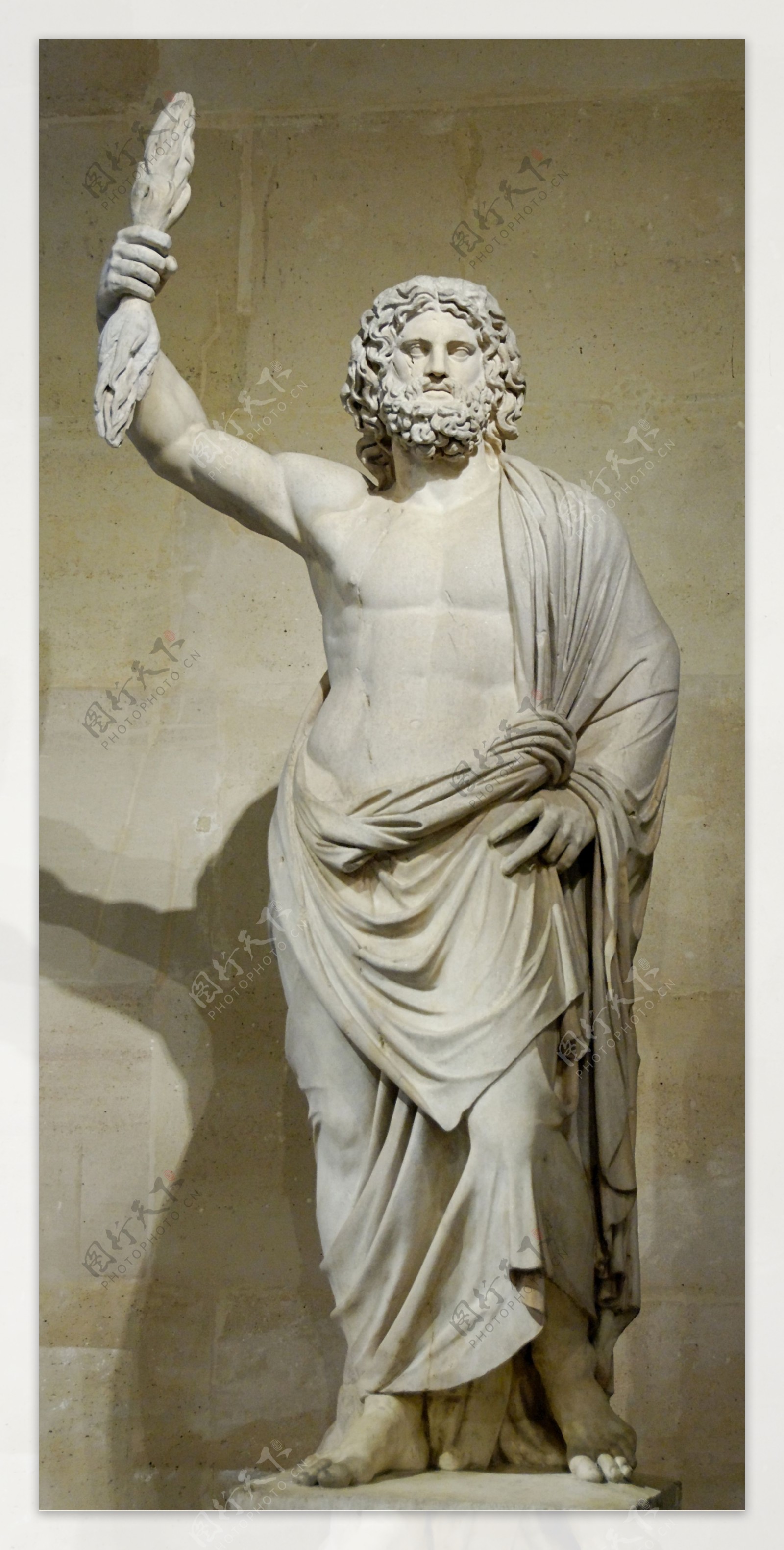 卢浮宫藏古罗马主神朱庇特图片
