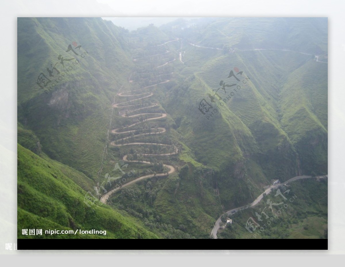 贵州旅游海报晴隆二十四道拐素材图片下载-素材编号08028228-素材天下图库