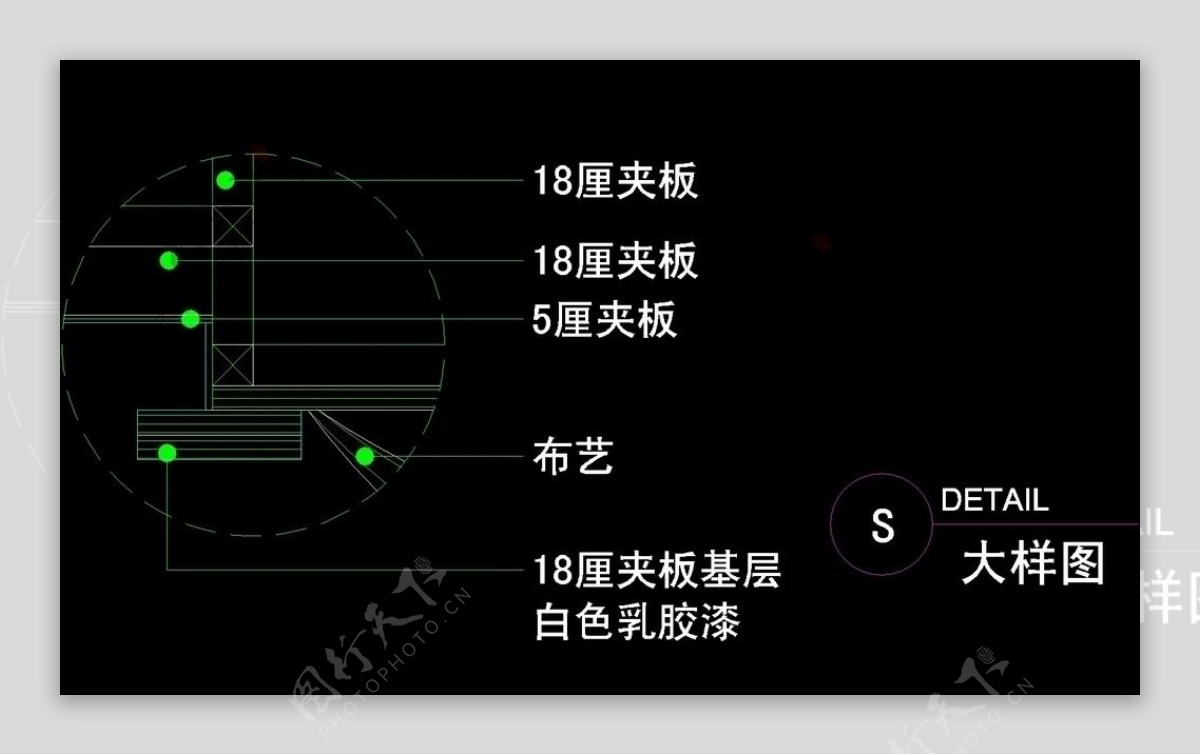 CAD别墅设计素材图片