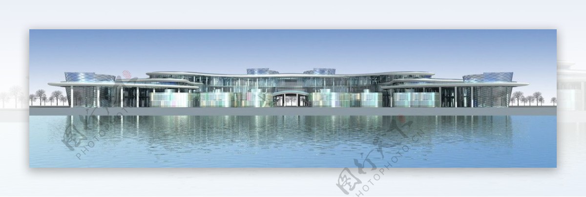 东疆港起步区商业立面图图片