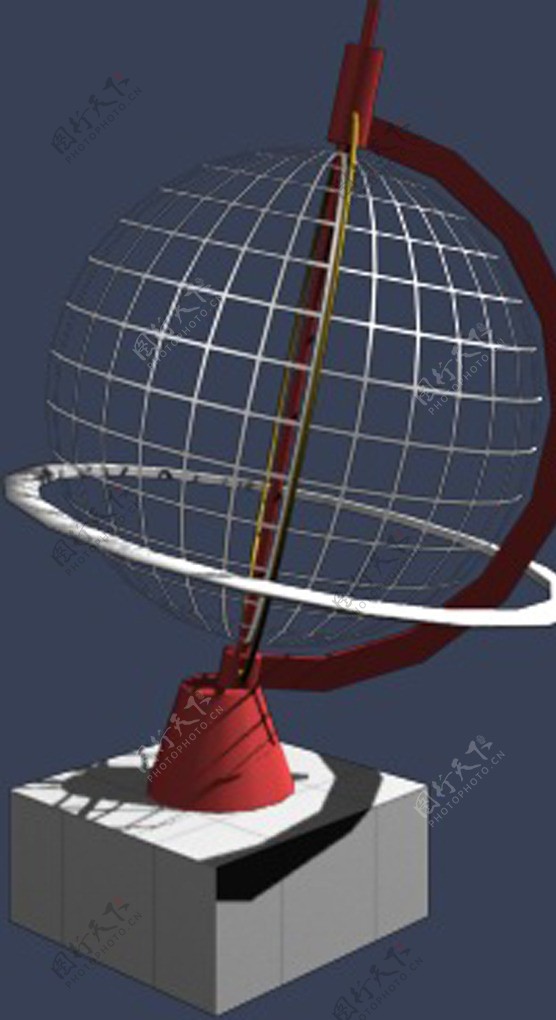 地球仪模型图片