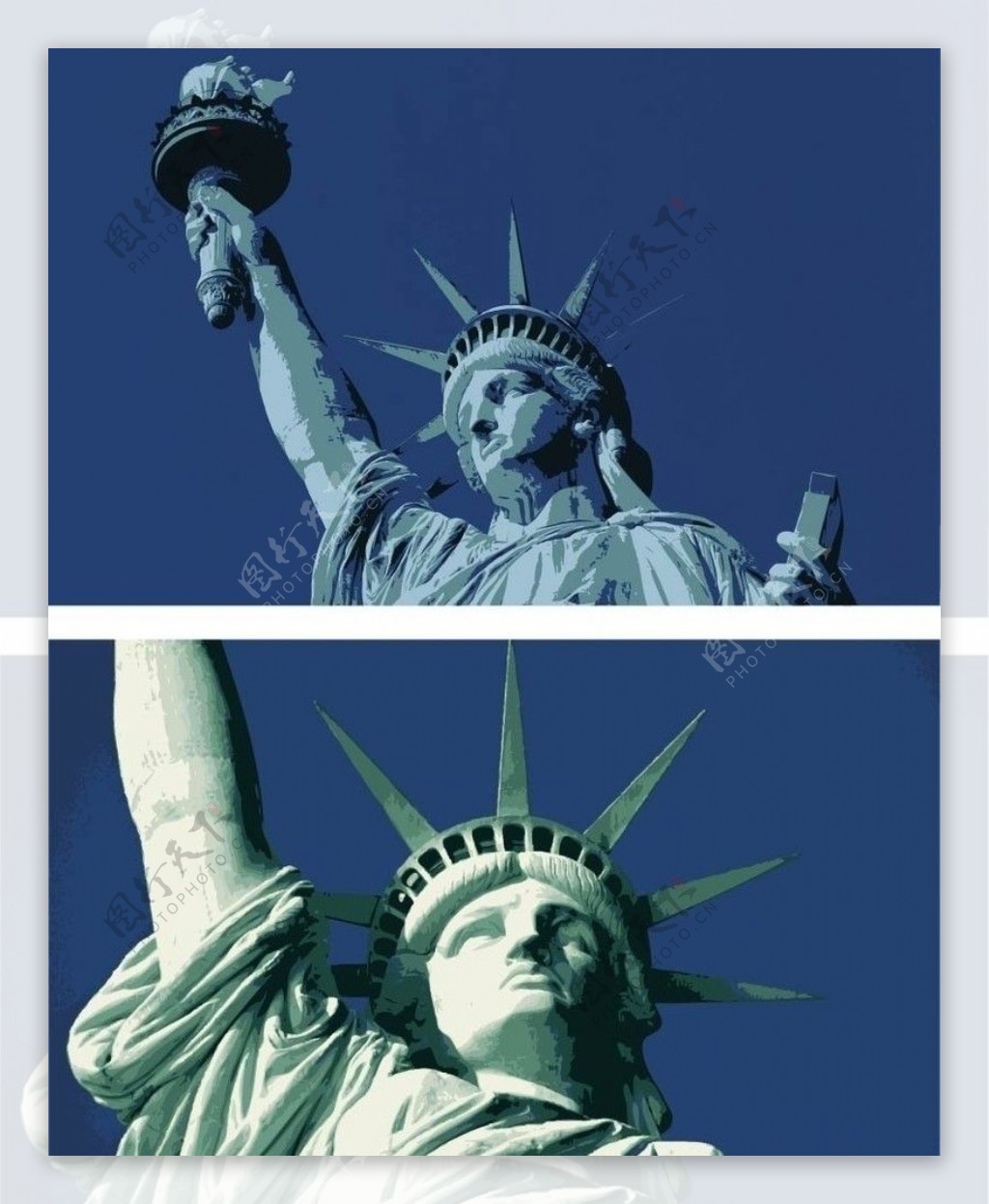 自由女神美国地标女神像图片