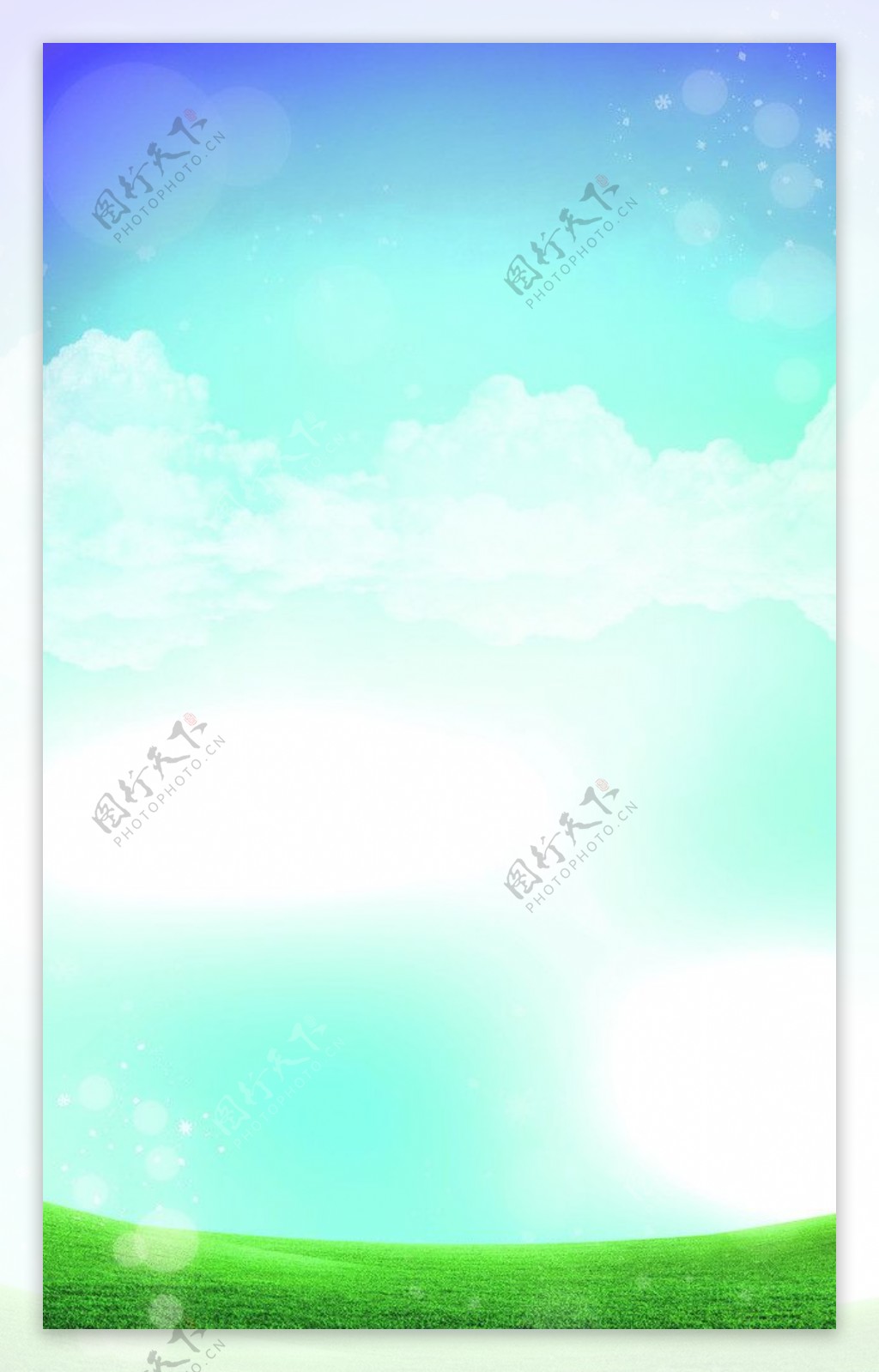 蓝天白云图片