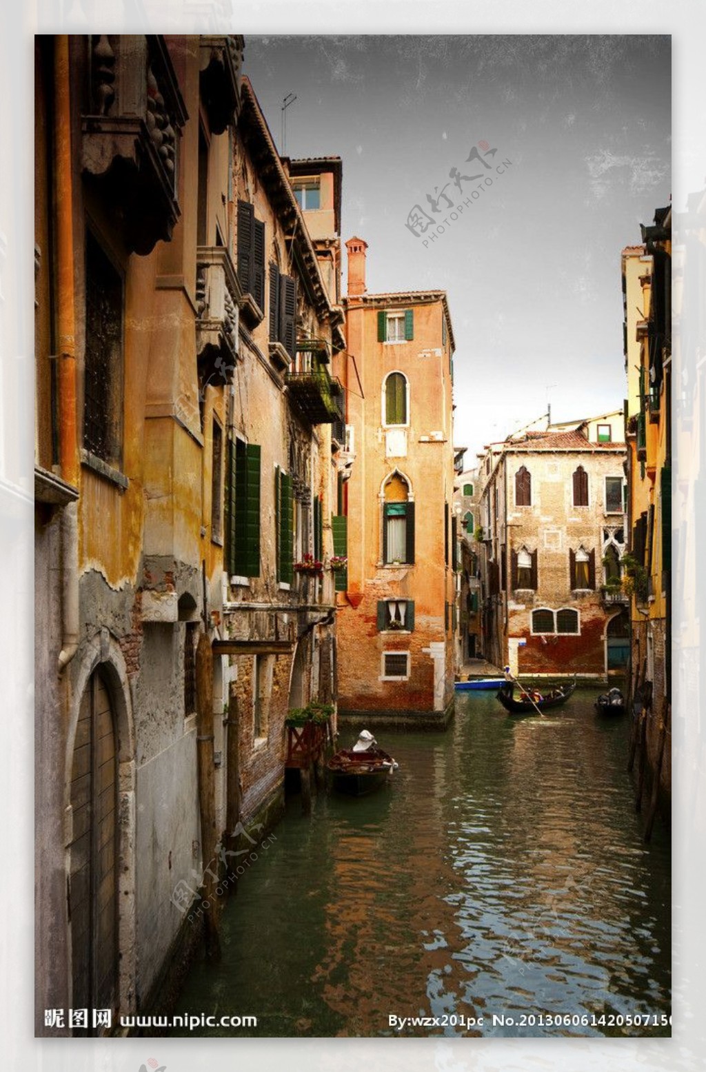 威尼斯运河图片
