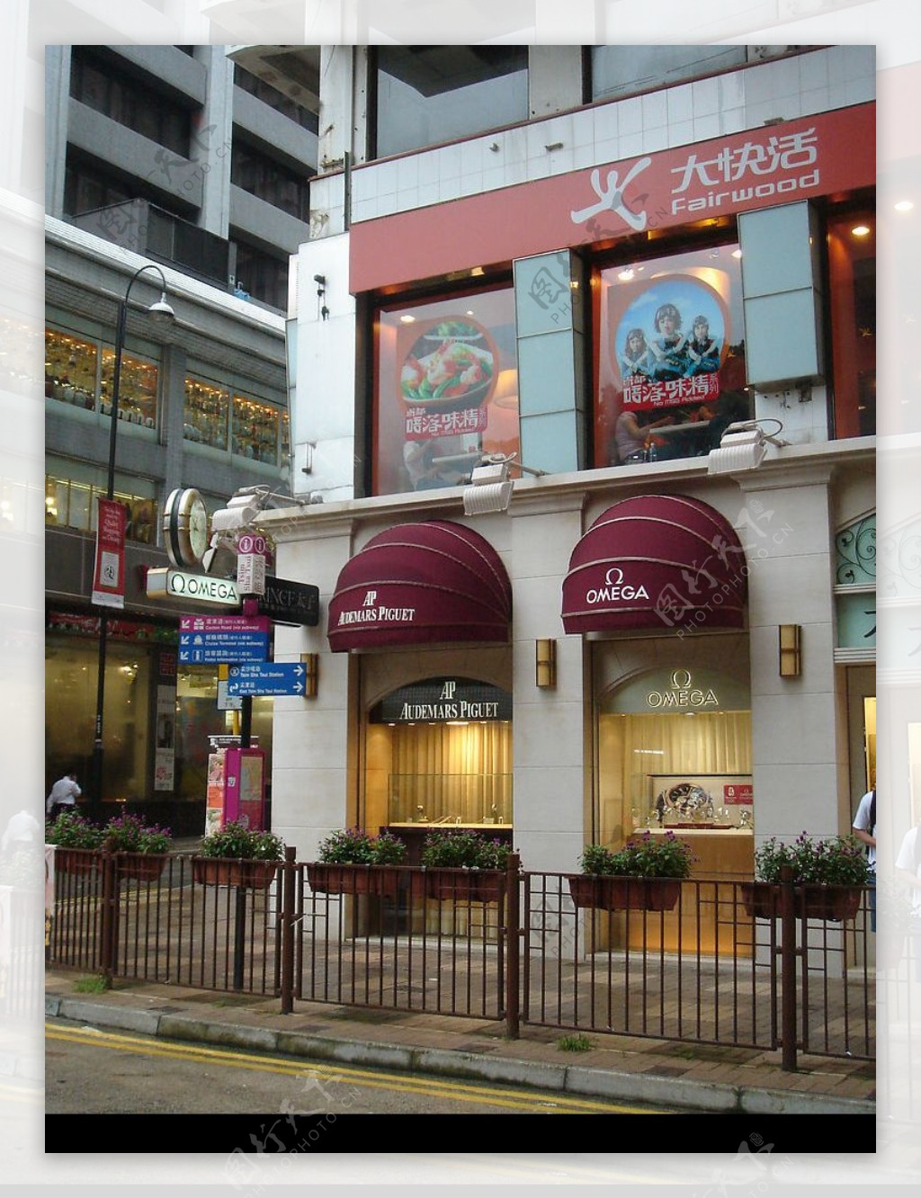 香港商业街图片