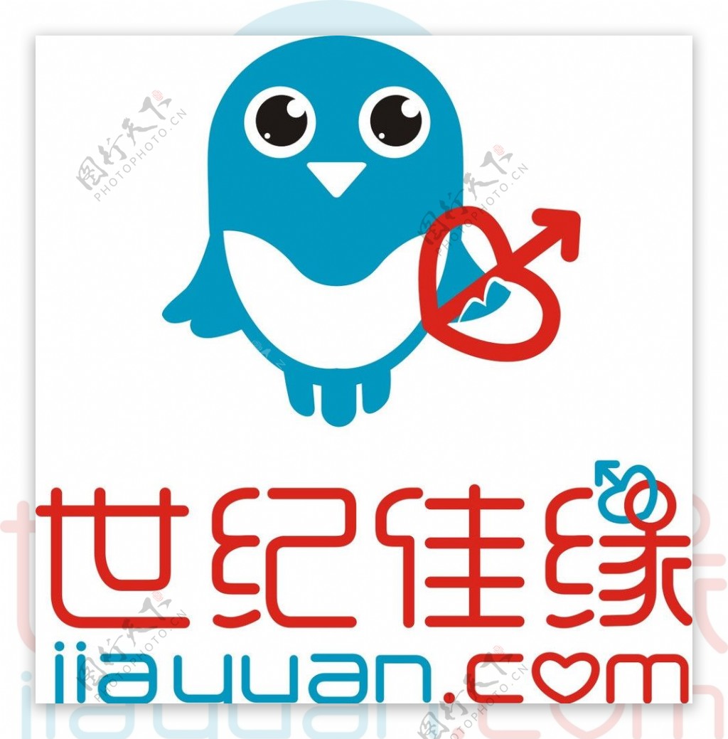 世纪佳缘LOGO图片