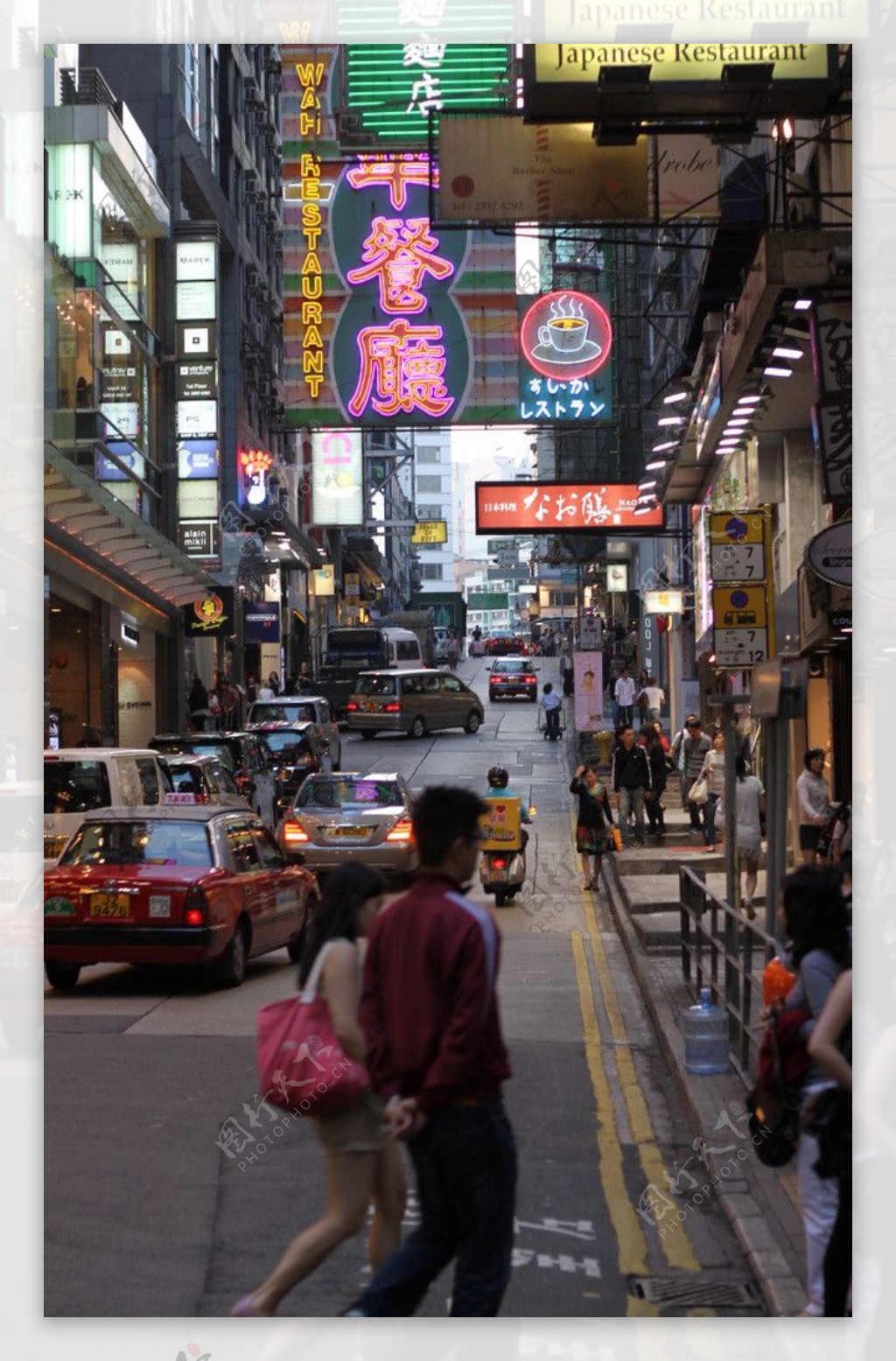 香港商业街图片
