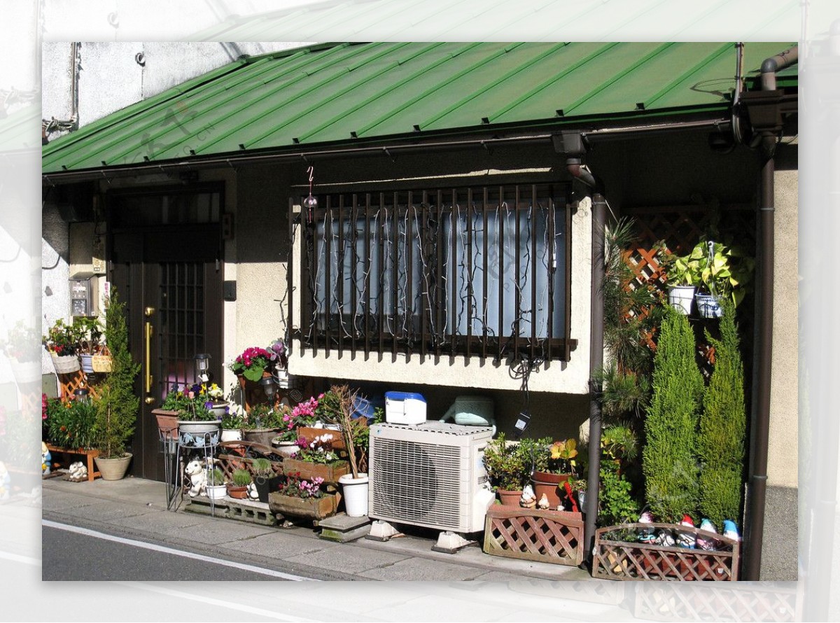 京都某家门前图片