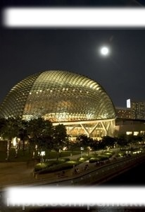独特的新加坡滨海艺术中心图片