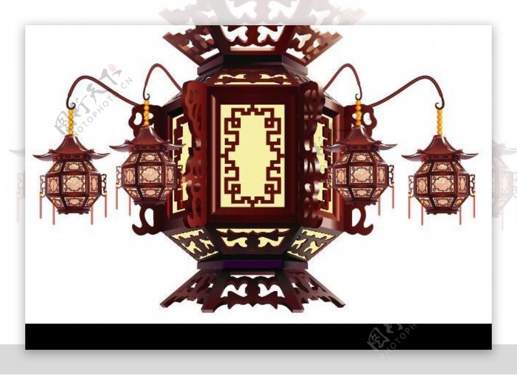 中国古典宫灯图片
