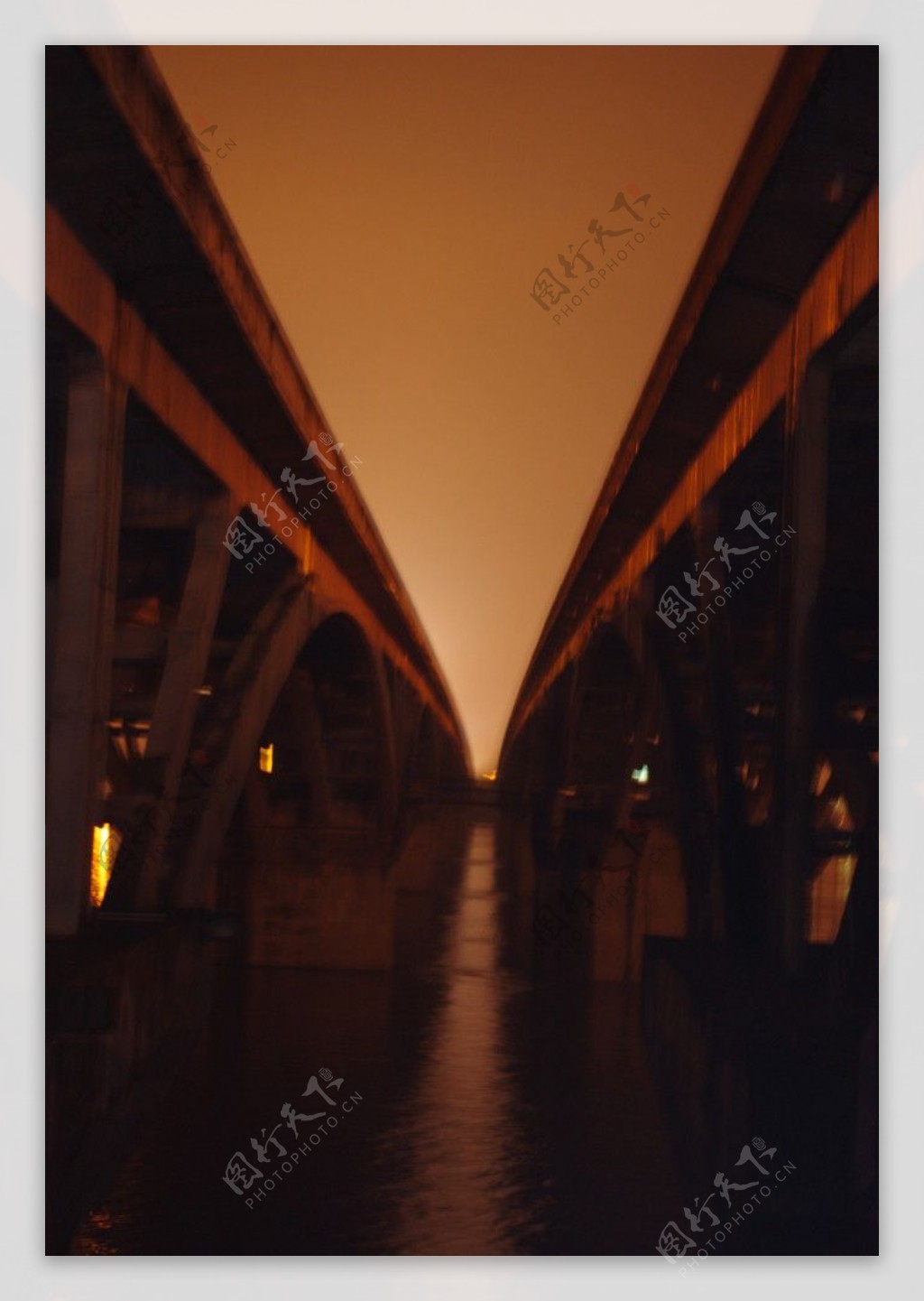 清远姐妹桥夜景图片