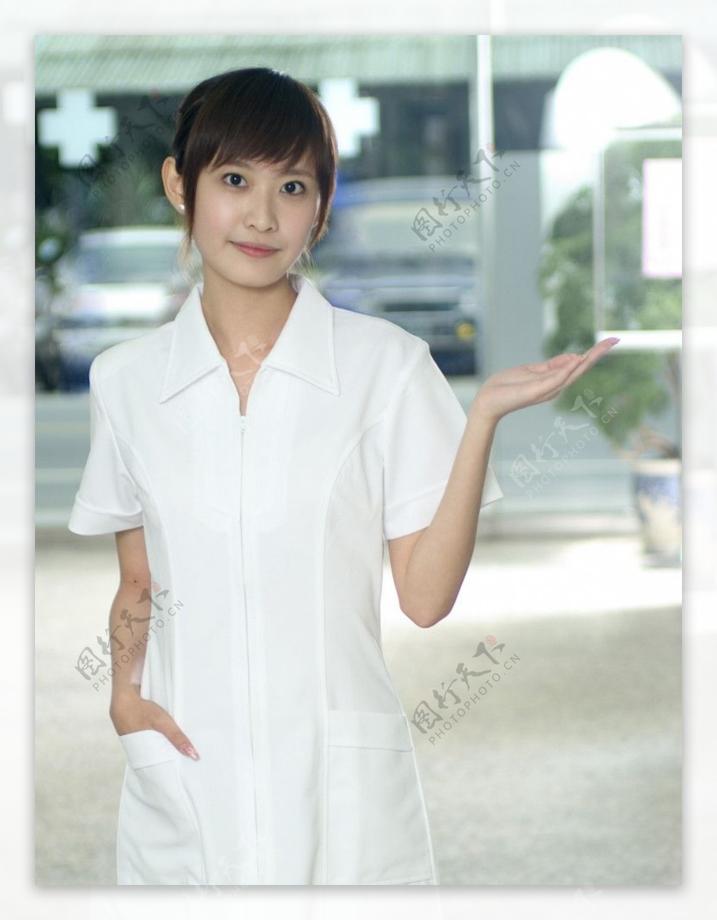 白衣护士图片