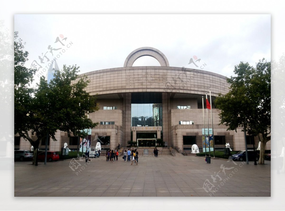 上海博物馆外景图片