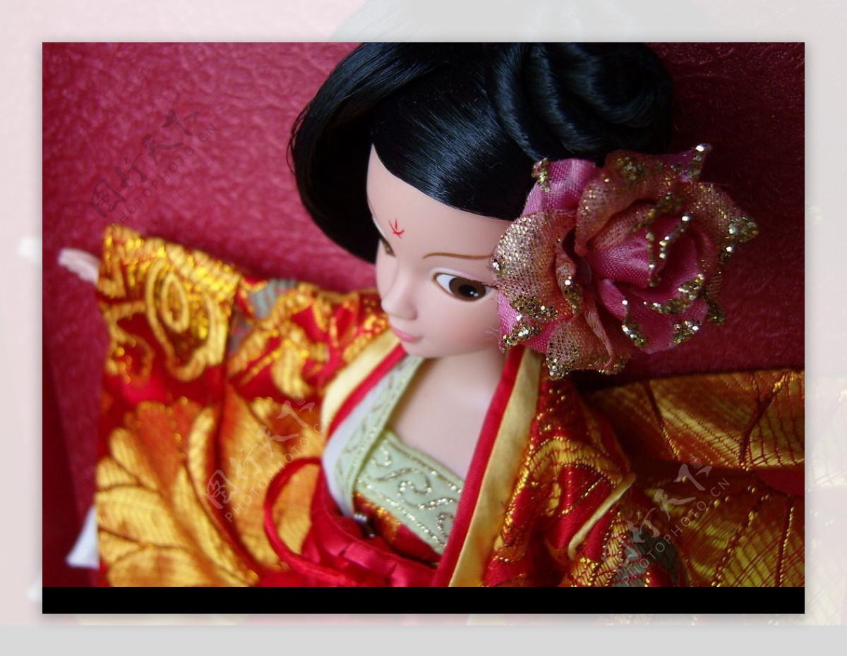 可儿娃娃之杨贵妃图片