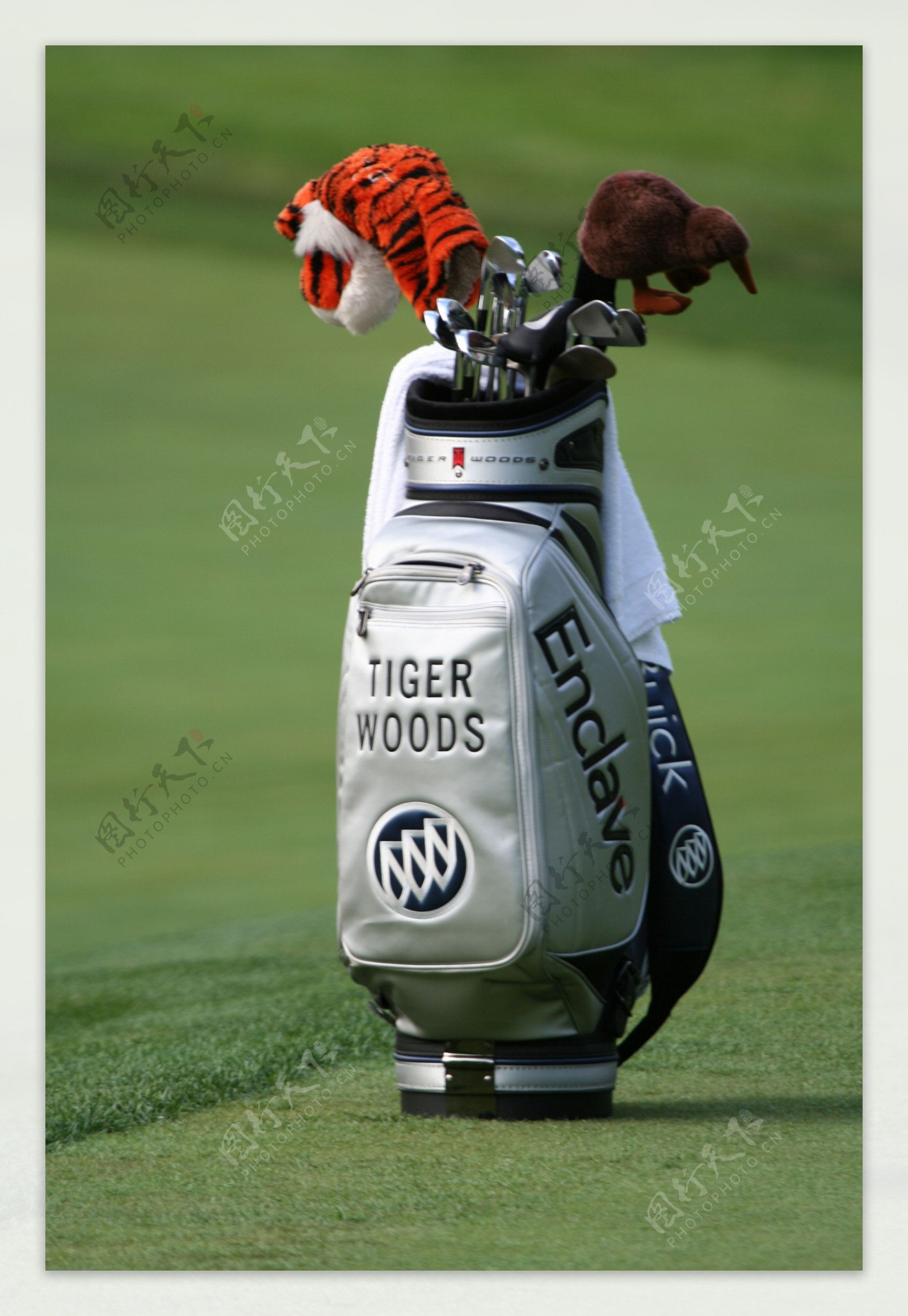 泰格伍兹专用高尔夫球包图片