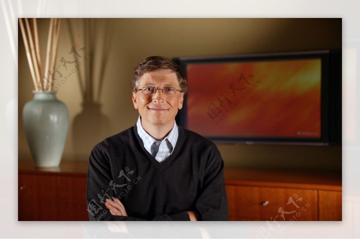 微软前CEO比尔盖茨先生图片