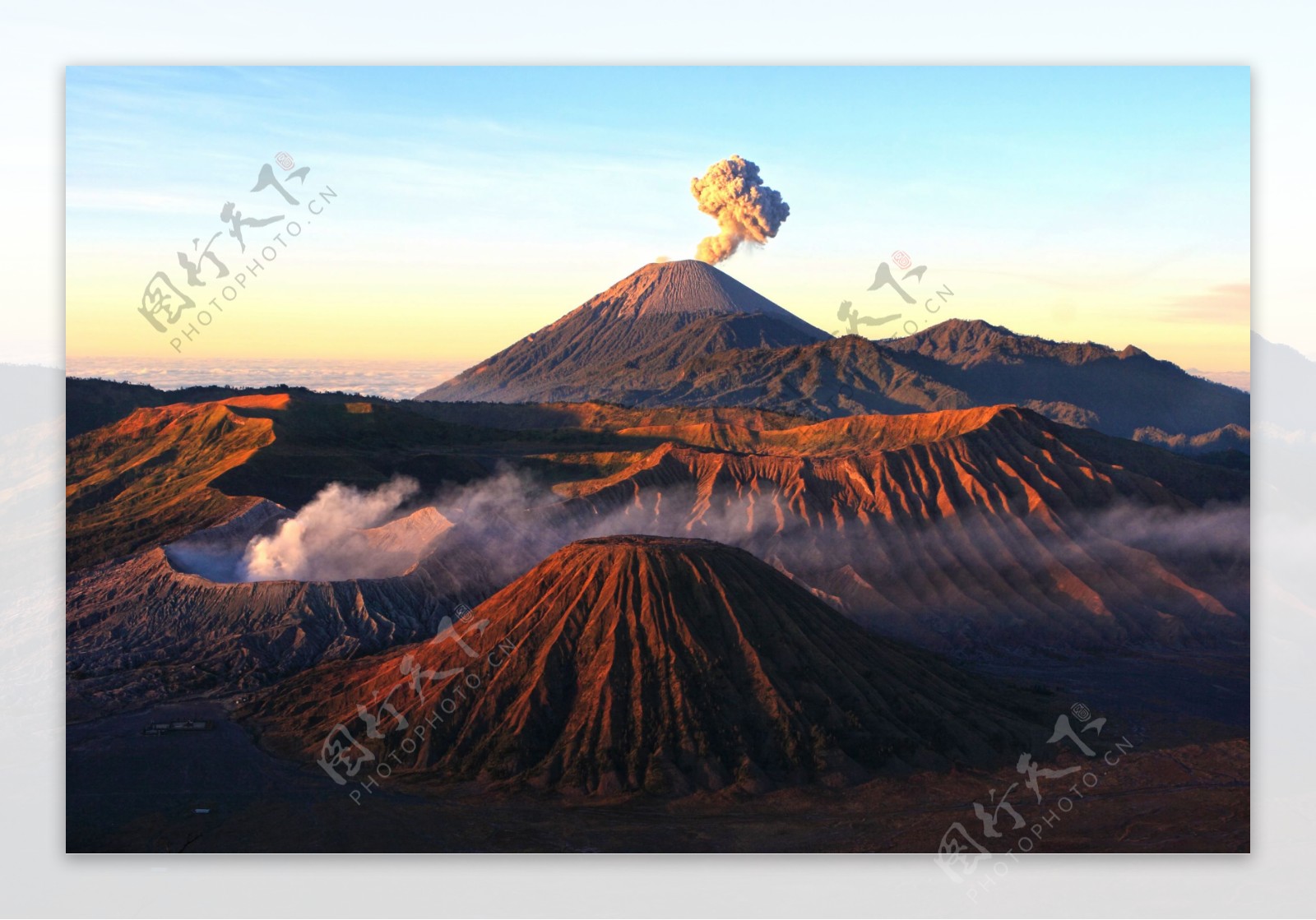 火山图片