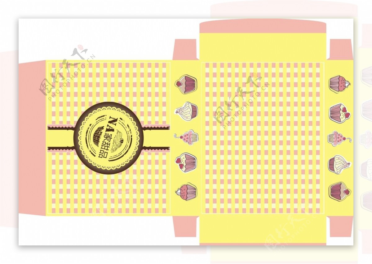 甜品包装盒图片