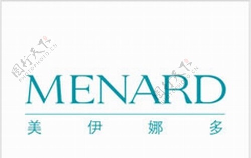 美伊娜多MENARD矢量标志图片