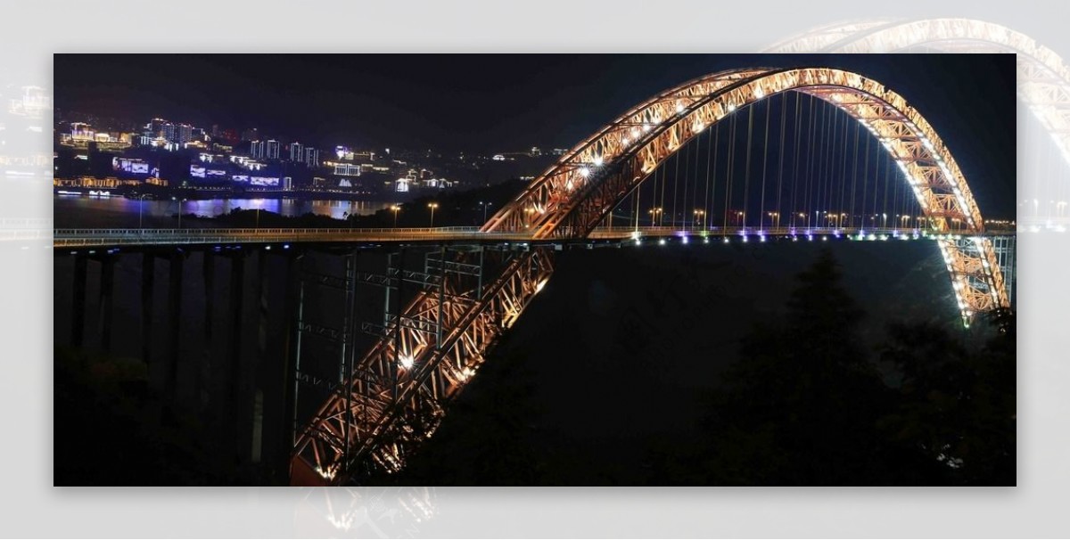 巫山长江大桥图片
