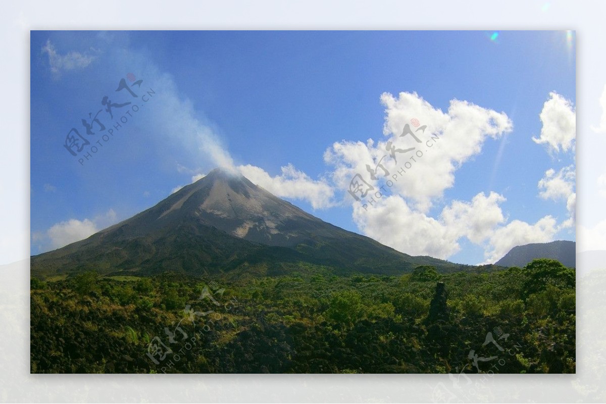 火山图片