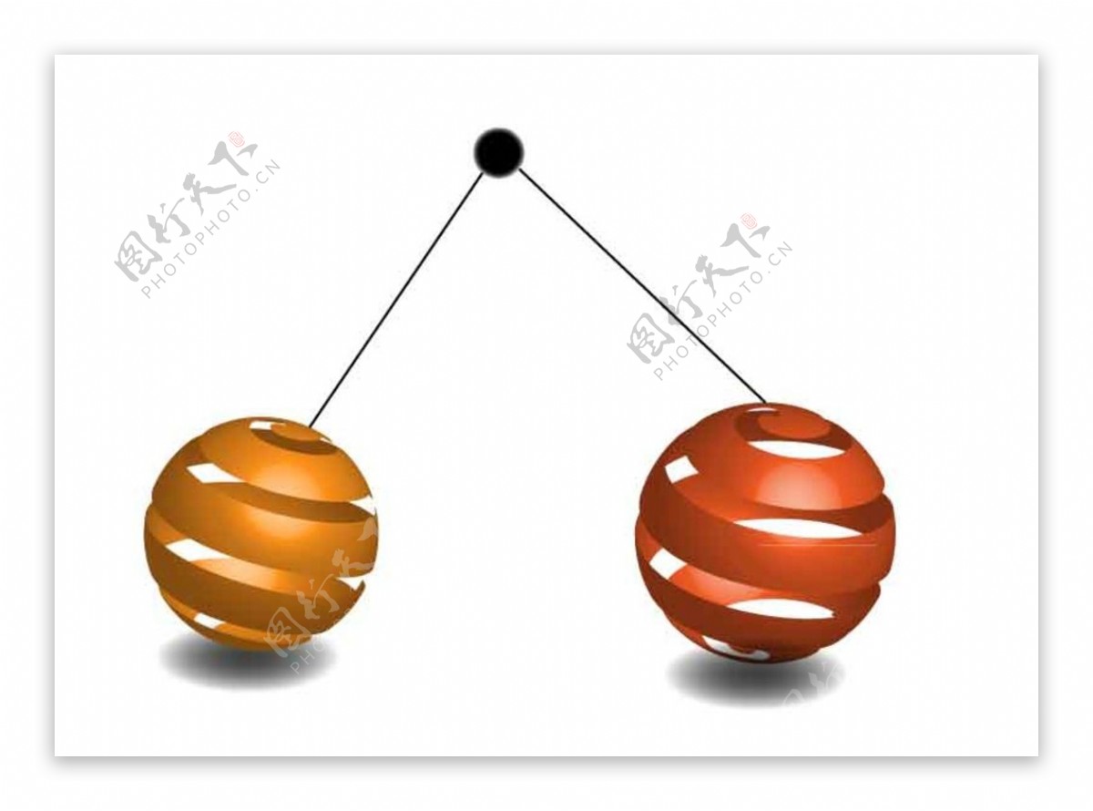 空心球标志模型图片